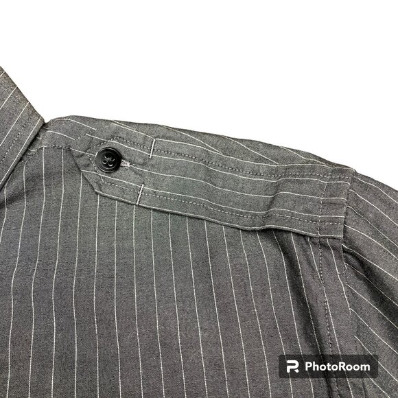 Men's EXPRESS Modern Fit Button-down‎ Long Sleeve Dress Shirt- Size Large - Picture 4 of 12